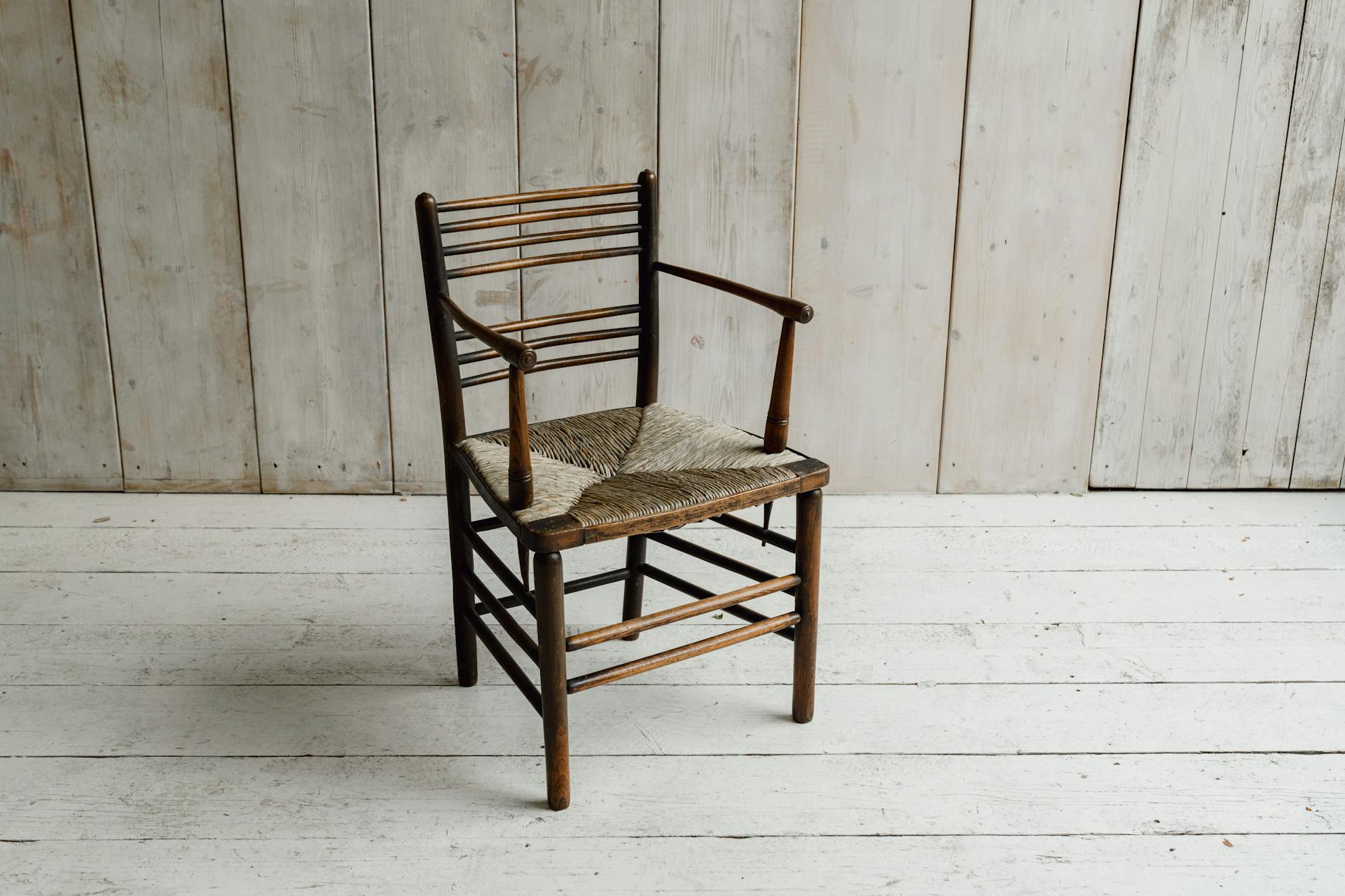 Exceptional Sussex Chair by William Morris