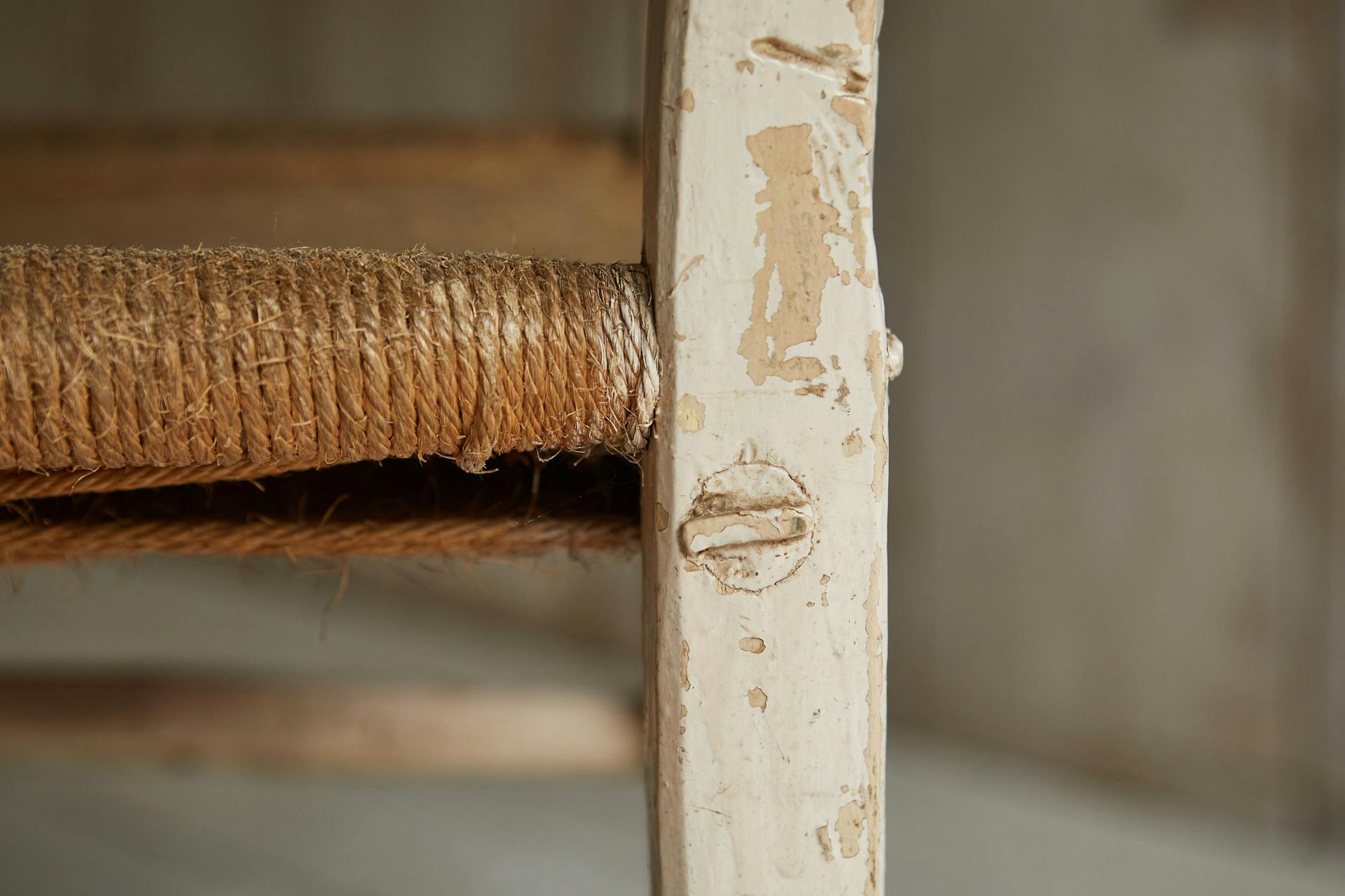 An Original Pair of Irish Súgán Folk Art Chairs