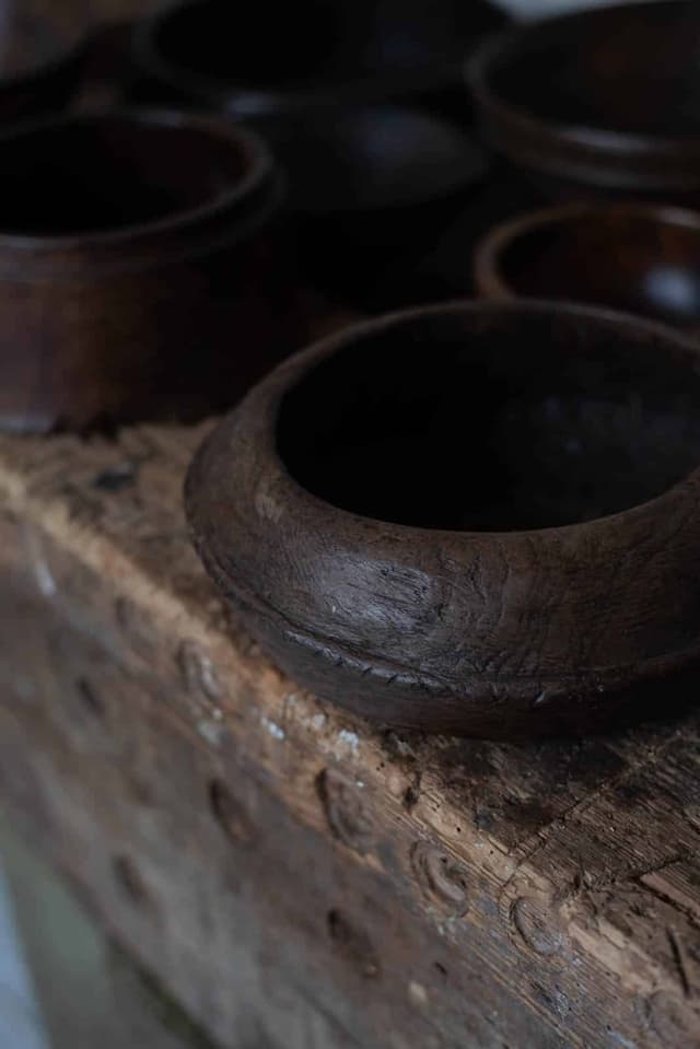 Primitive Dug Out Bowl from the Swat Valley