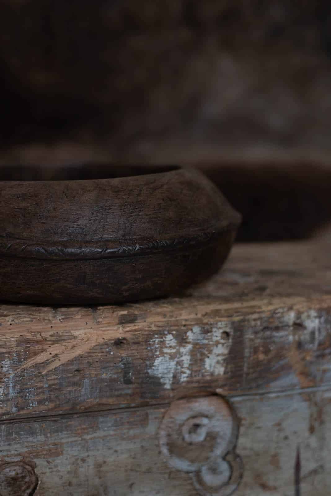 Primitive Dug Out Bowl from the Swat Valley