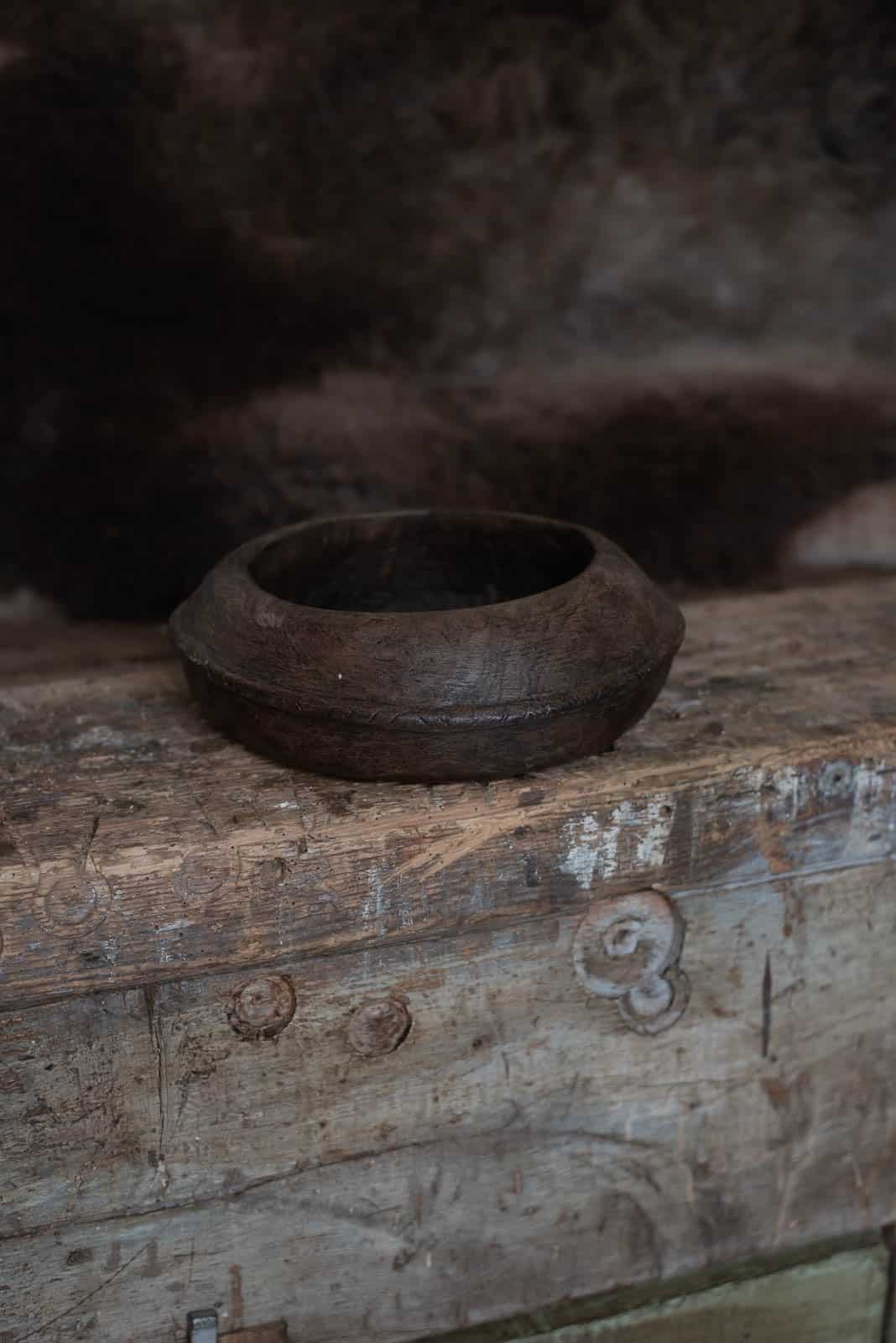 Primitive Dug Out Bowl from the Swat Valley