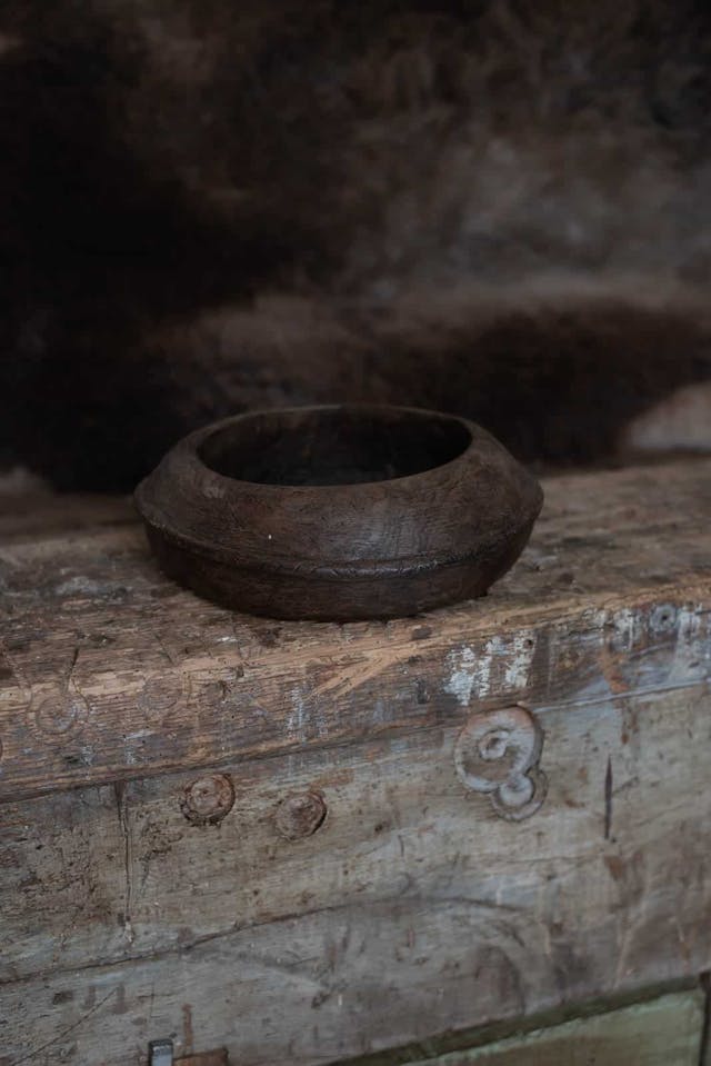 Primitive Dug Out Bowl from the Swat Valley