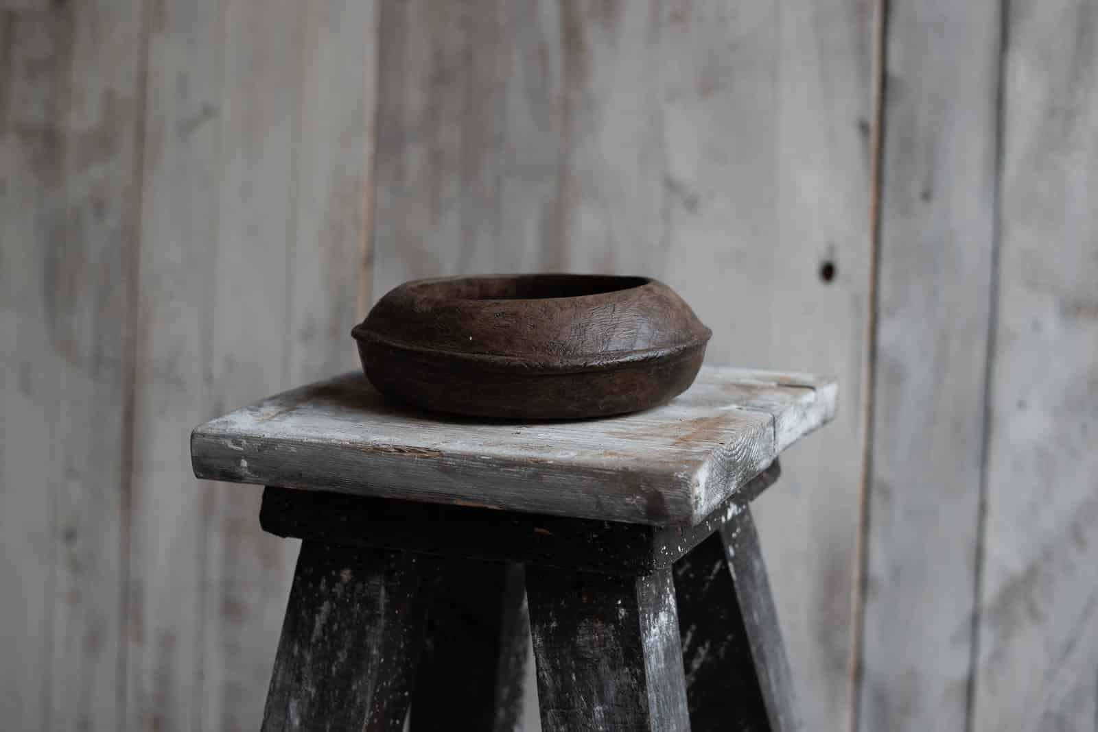 Primitive Dug Out Bowl from the Swat Valley