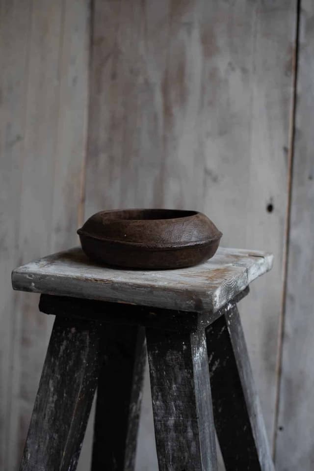 Primitive Dug Out Bowl from the Swat Valley