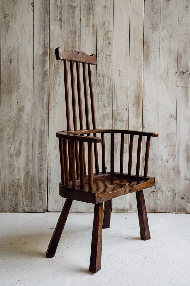 Craftsman Made Welsh Comb Back Stick Chair