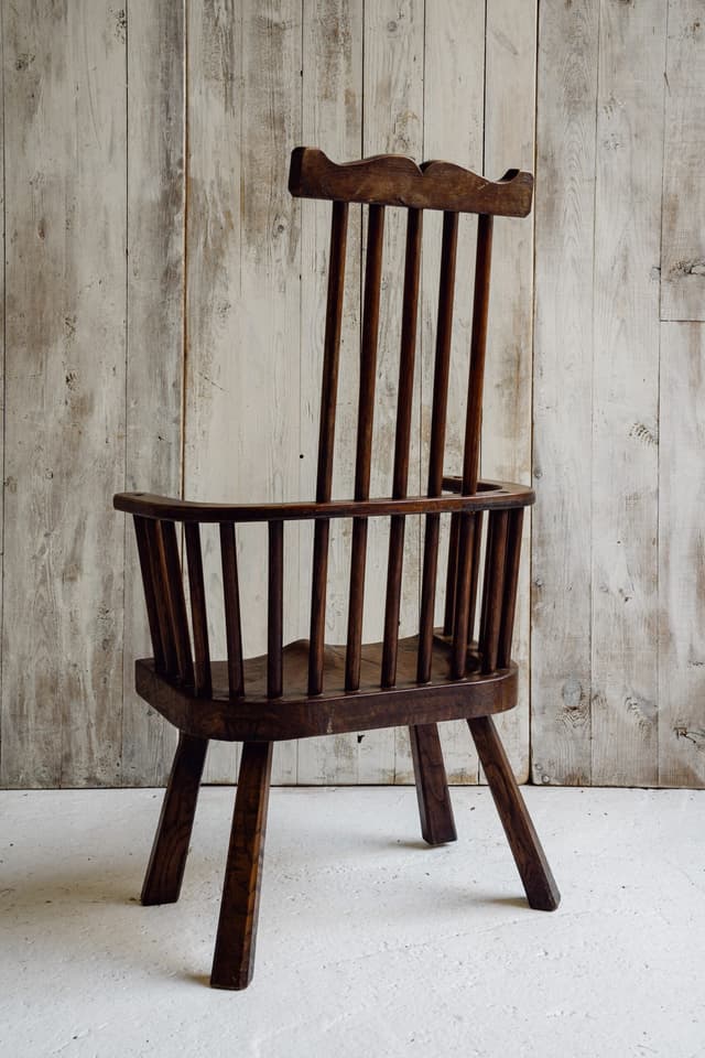 Craftsman Made Welsh Comb Back Stick Chair