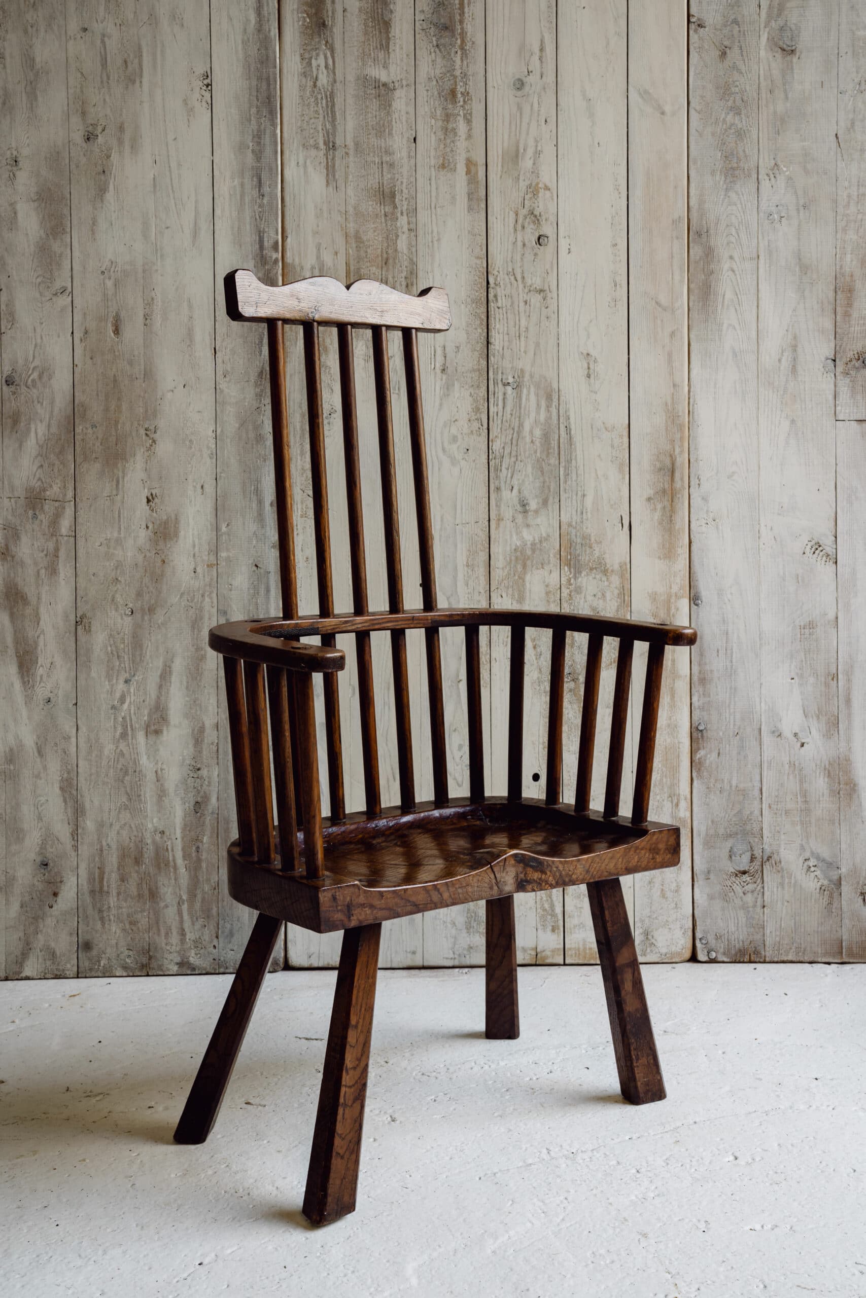 Craftsman Made Welsh Comb Back Stick Chair