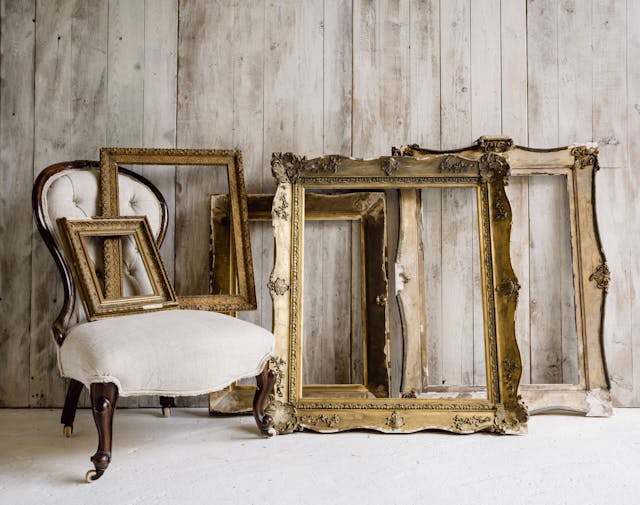 Part of a Collection of French Antique Gilt Frames - priced individually