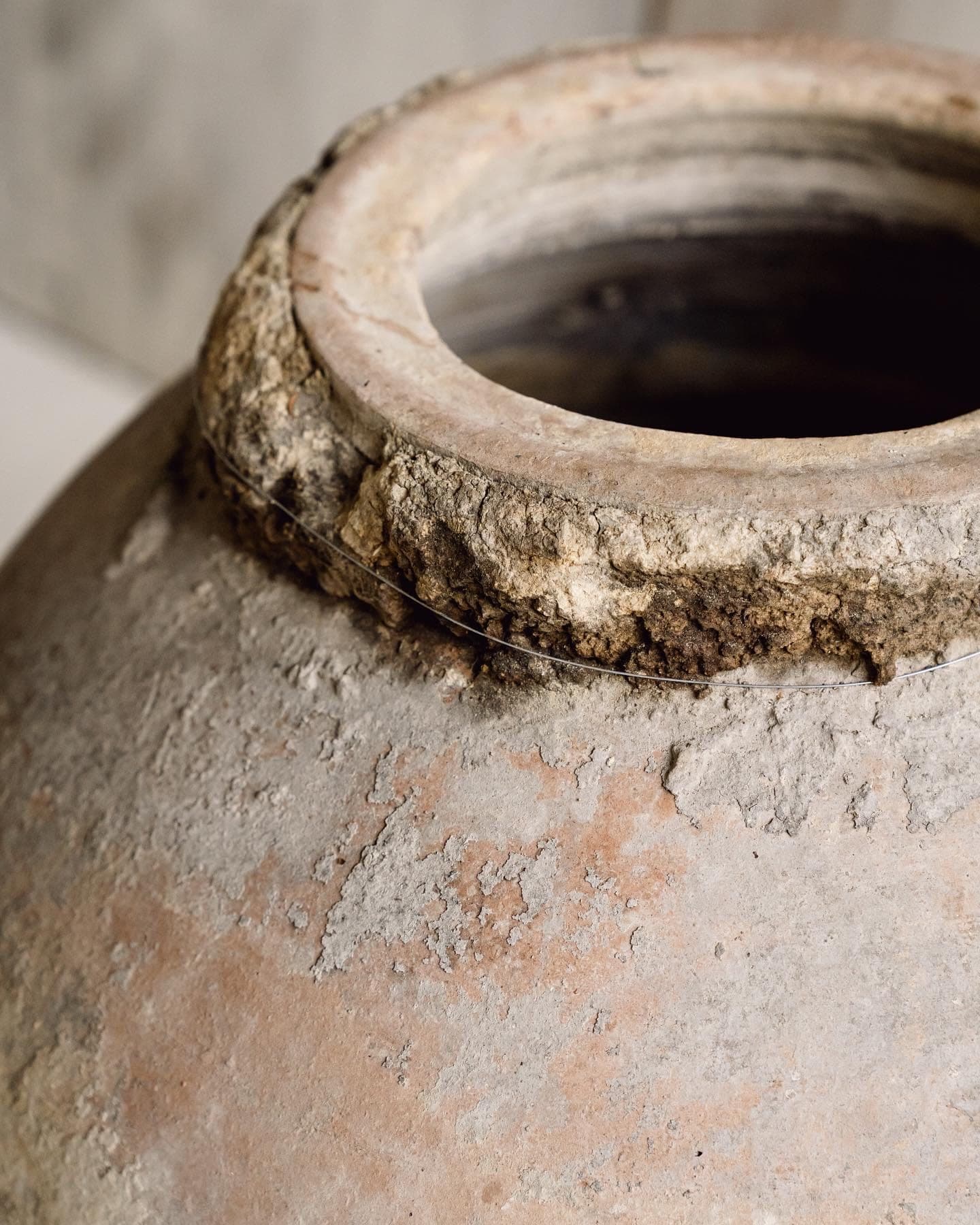 A Crusty Old Mediterranean Wabi Pot