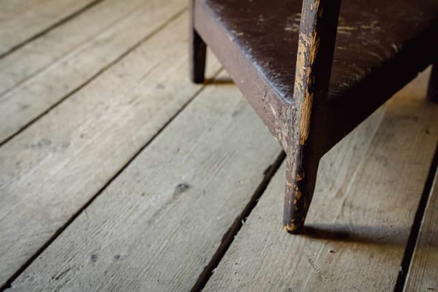 Antique Pine Welsh Cricket Table