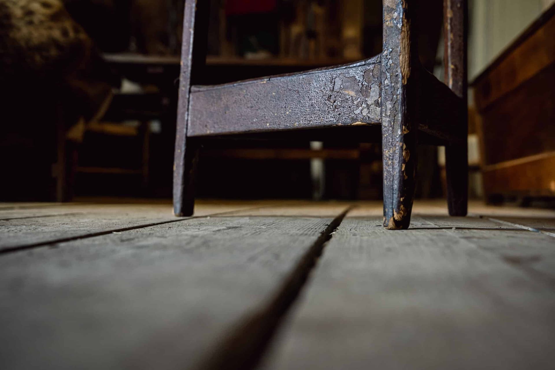 Antique Pine Welsh Cricket Table