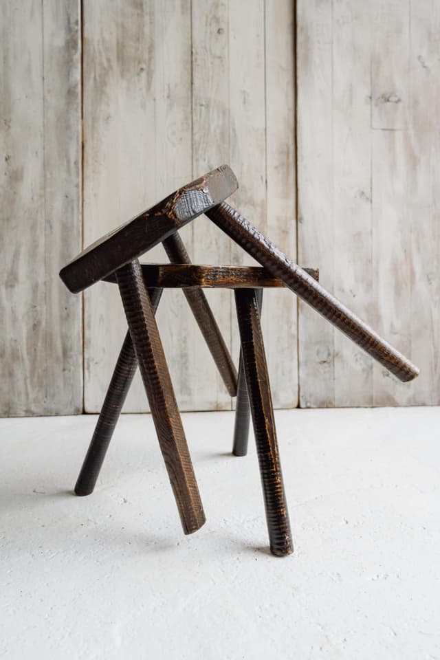 Exceptional Pair of 19th Century Sheffield Cutler's Stools