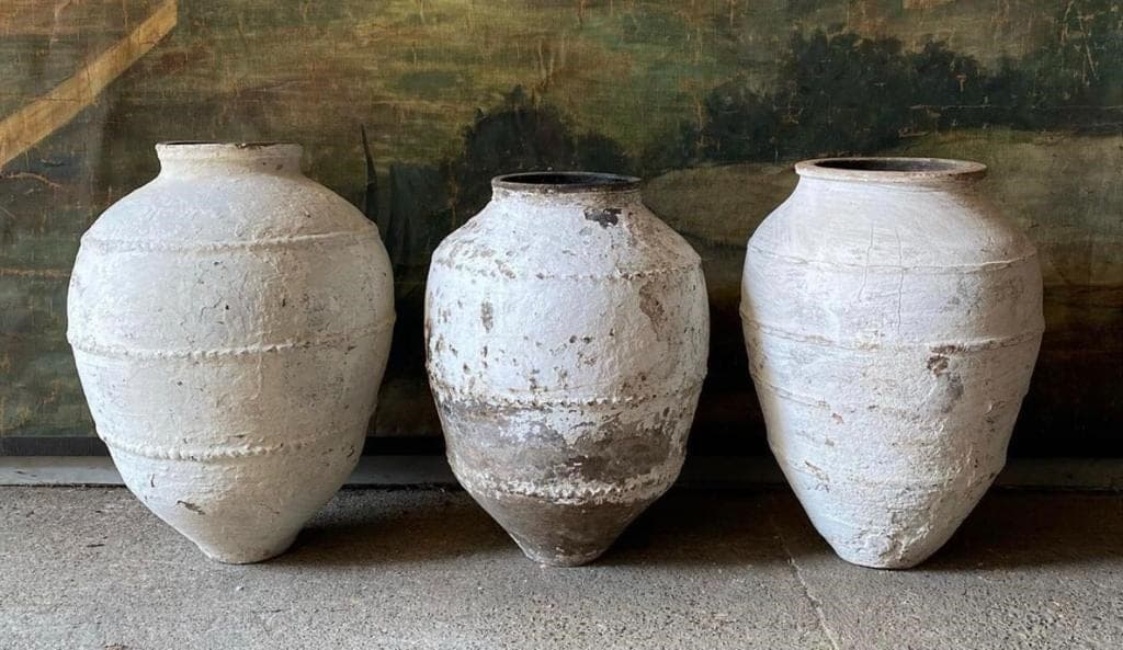 Large Crusty Old Beautiful Pots from the Mediterranean