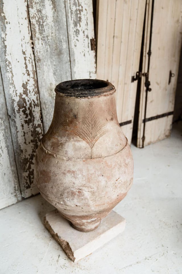 Rare Antique Armenian Wine Vessel