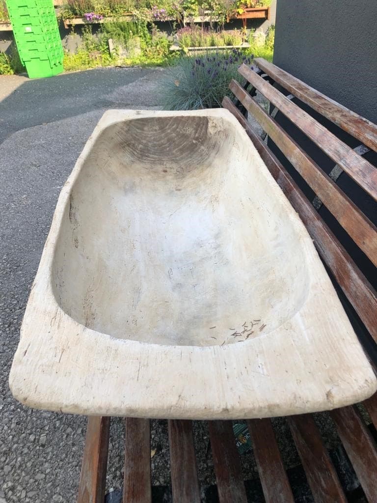 Huge Bleached Dough Trough