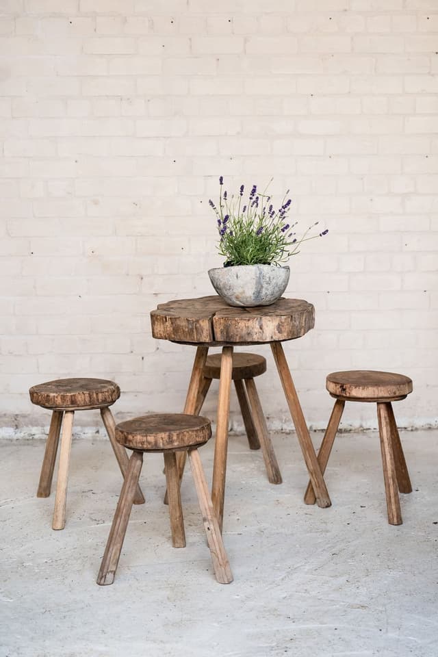 Antique English Cast Iron Table