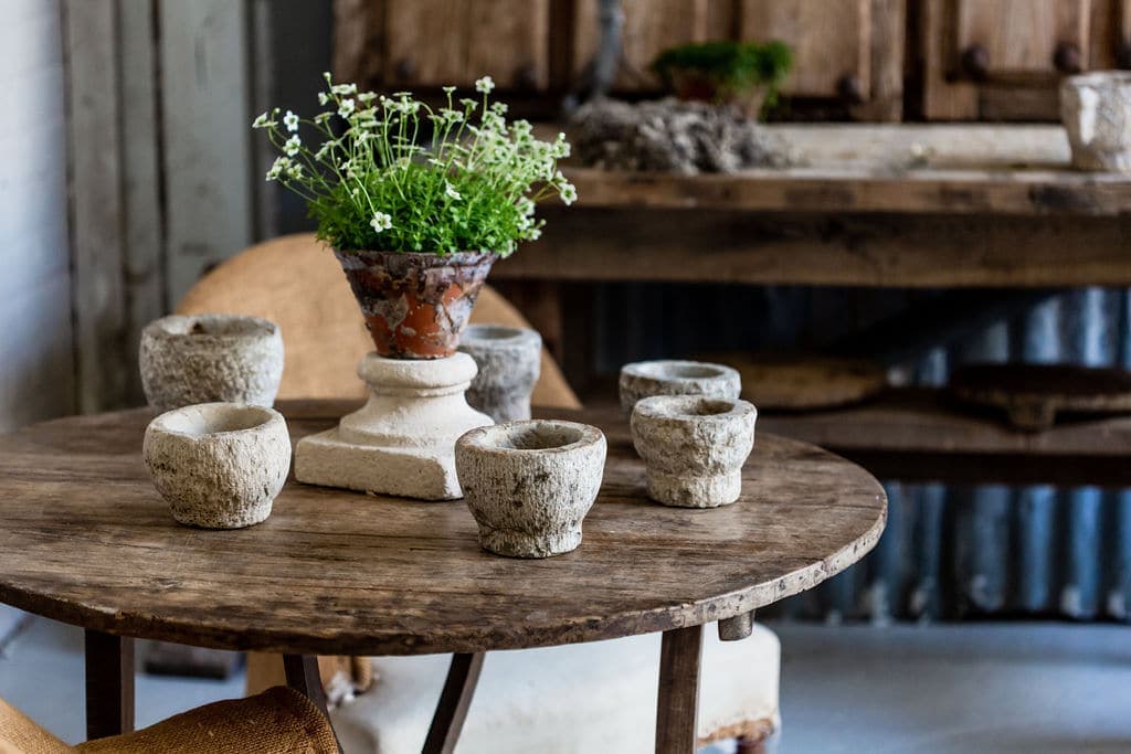 Antique English Cast Iron Table