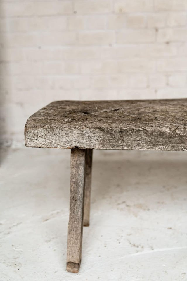 Antique English Cast Iron Table