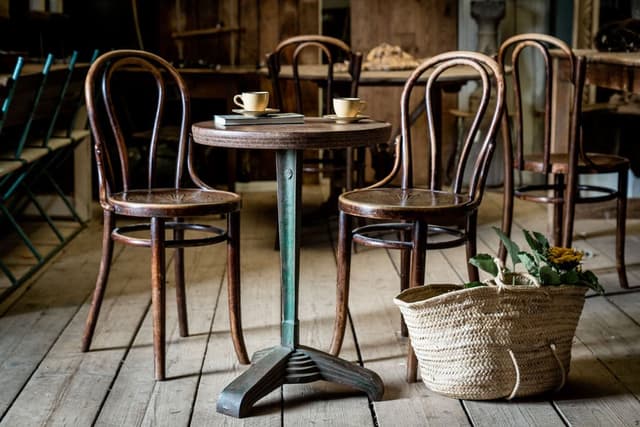 Antique English Cast Iron Table