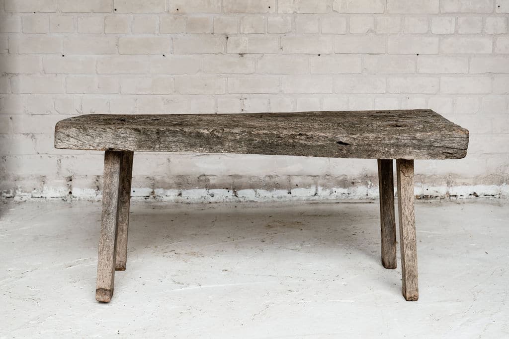 A Spanish C19th Century Primitive Coffee Table