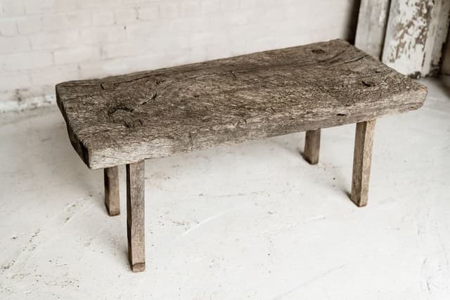 A Spanish C19th Century Primitive Coffee Table