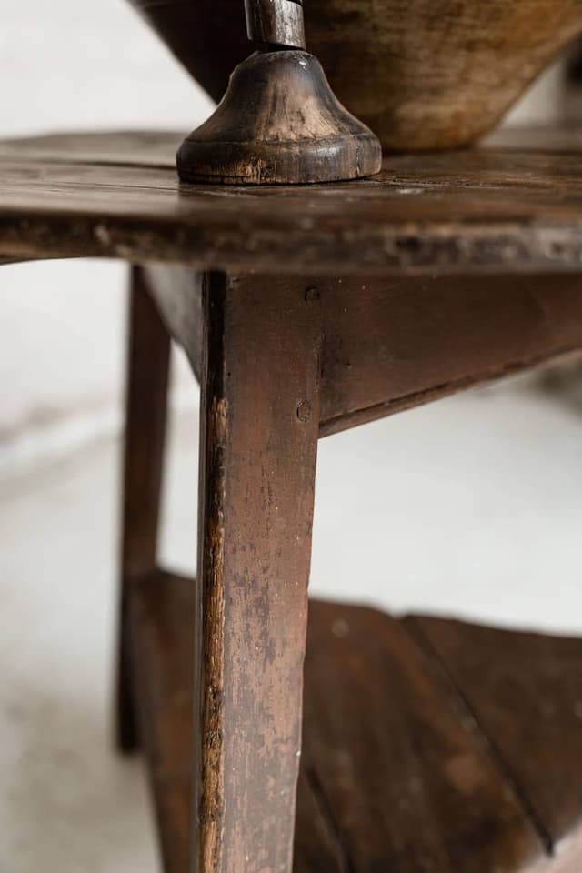 An Honest Antique Welsh Cricket Table