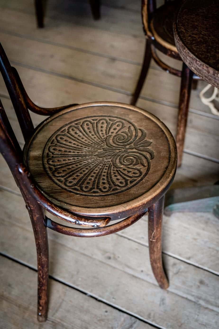 Original Parisian Bentwood Cafe Chairs