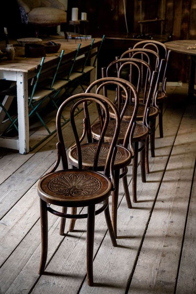 Original Parisian Bentwood Cafe Chairs