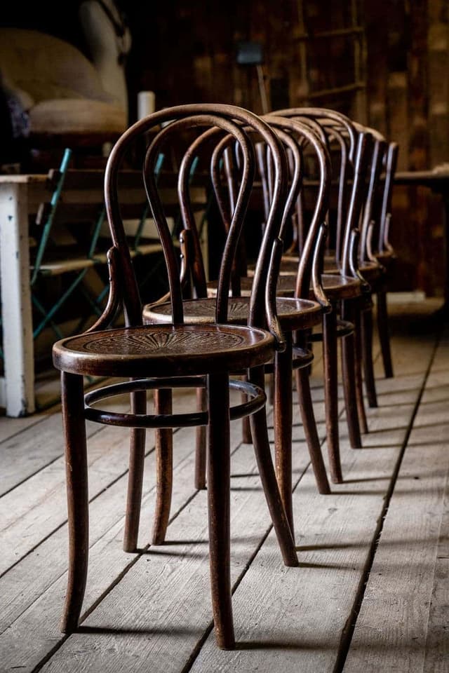 Original Parisian Bentwood Cafe Chairs