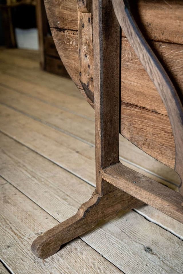 An Exceptional French Oak Vendange Table 