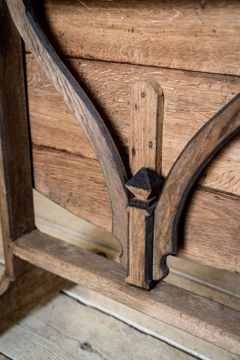 An Exceptional French Oak Vendange Table 