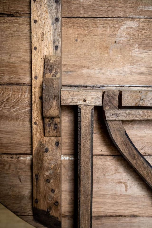 An Exceptional French Oak Vendange Table 