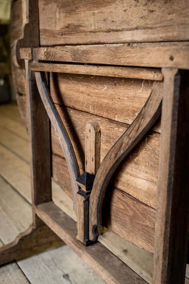 An Exceptional French Oak Vendange Table 