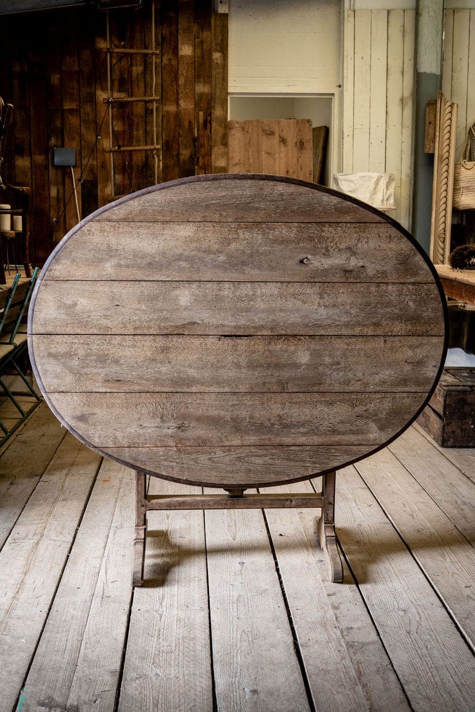 An Exceptional French Oak Vendange Table 