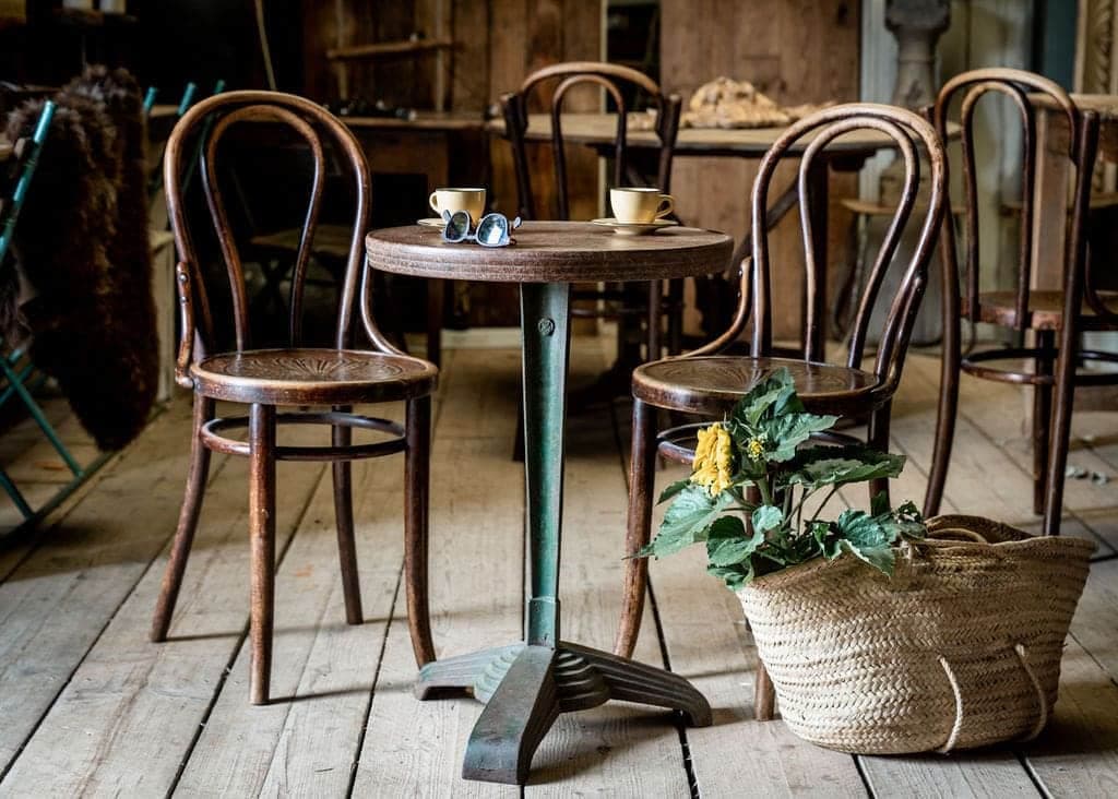 Parisian Art Deco Guéridon Bistro Table 