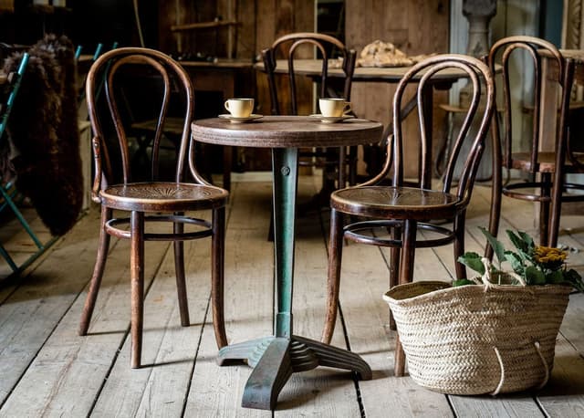 Parisian Art Deco Guéridon Bistro Table 