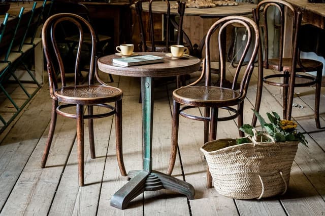 Parisian Art Deco Guéridon Bistro Table 