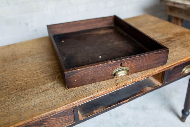 Large Primitive Dug Out Wooden Trough