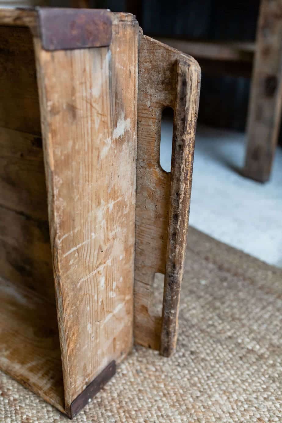 Large Vintage Pine Bakers Tray from Catalonia