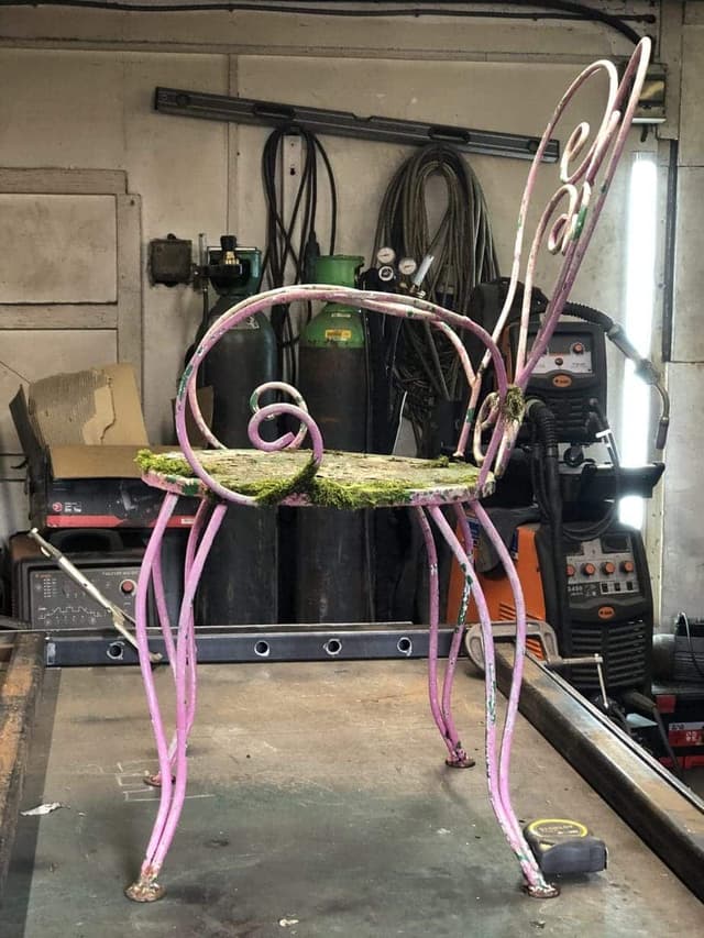 The Pink Flamingo Chair