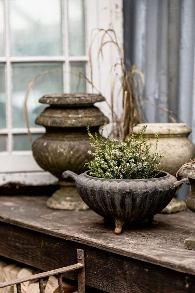 A Fabulous Collection of Antique Marble Urns