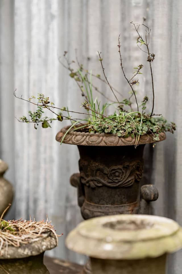 A Fabulous Collection of Antique Marble Urns