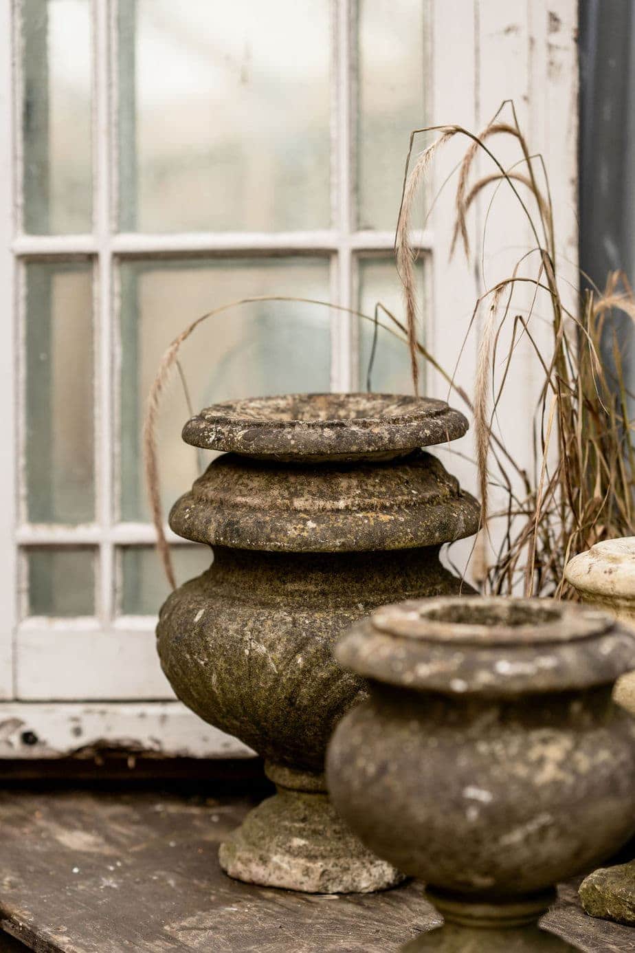 A Fabulous Collection of Antique Marble Urns