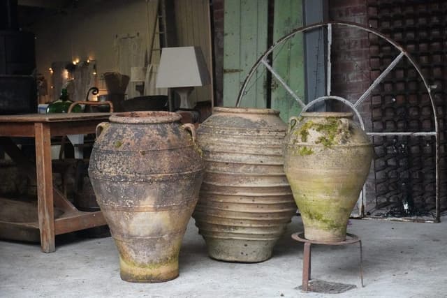 Lovely Old, Elegant Decorative Pot