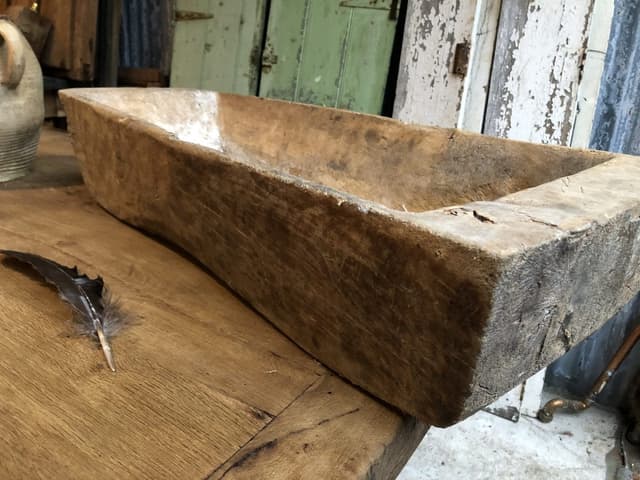 Extra Large, French Dough Troughs