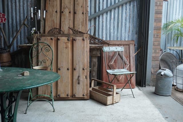 Beautiful Old Gnarly, Weather Worn Stable Doors