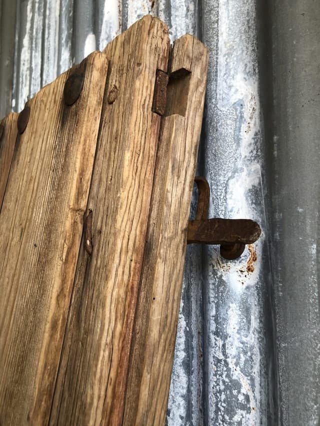 Beautiful Old Gnarly, Weather Worn Stable Doors