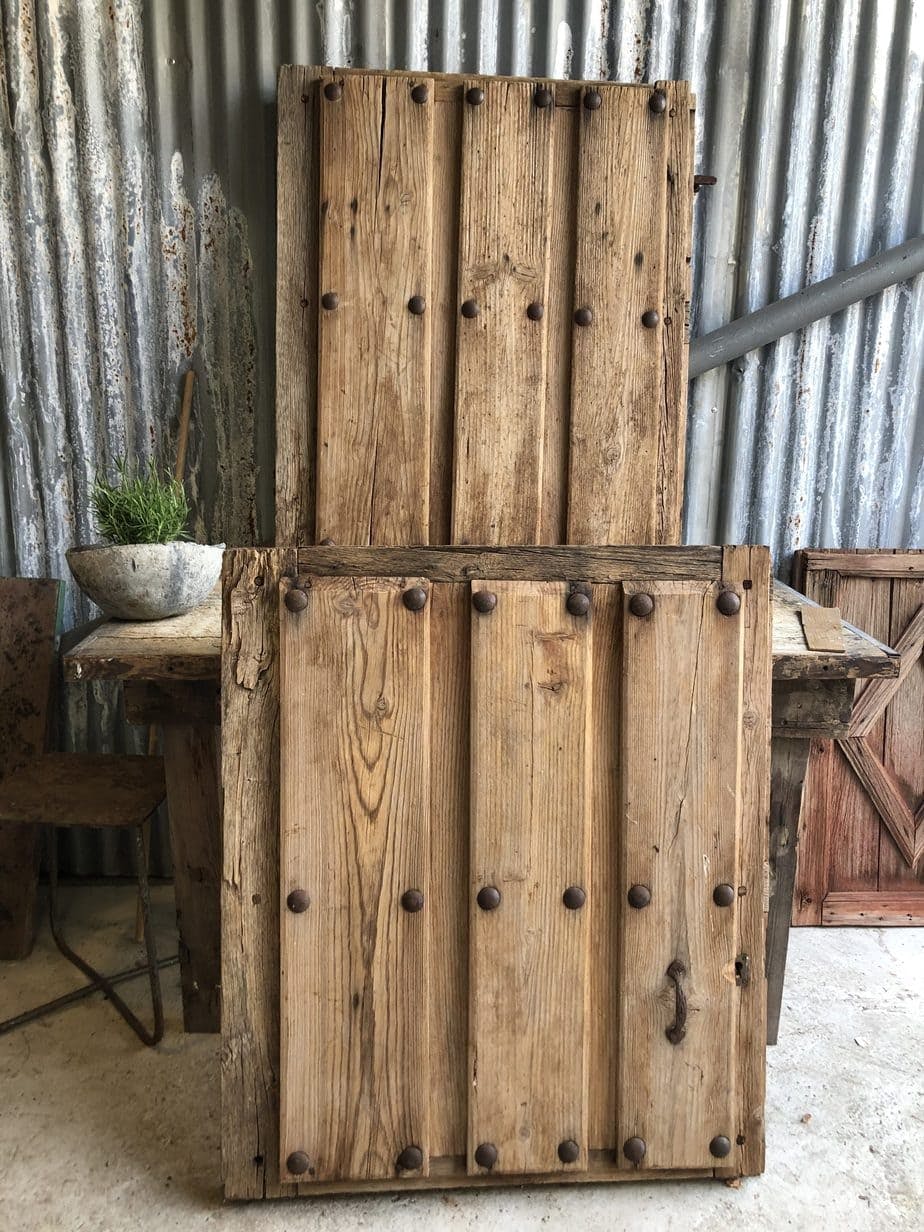 Beautiful Old Gnarly, Weather Worn Stable Doors