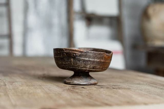 Primitive French, Solid Oak Monastery Table