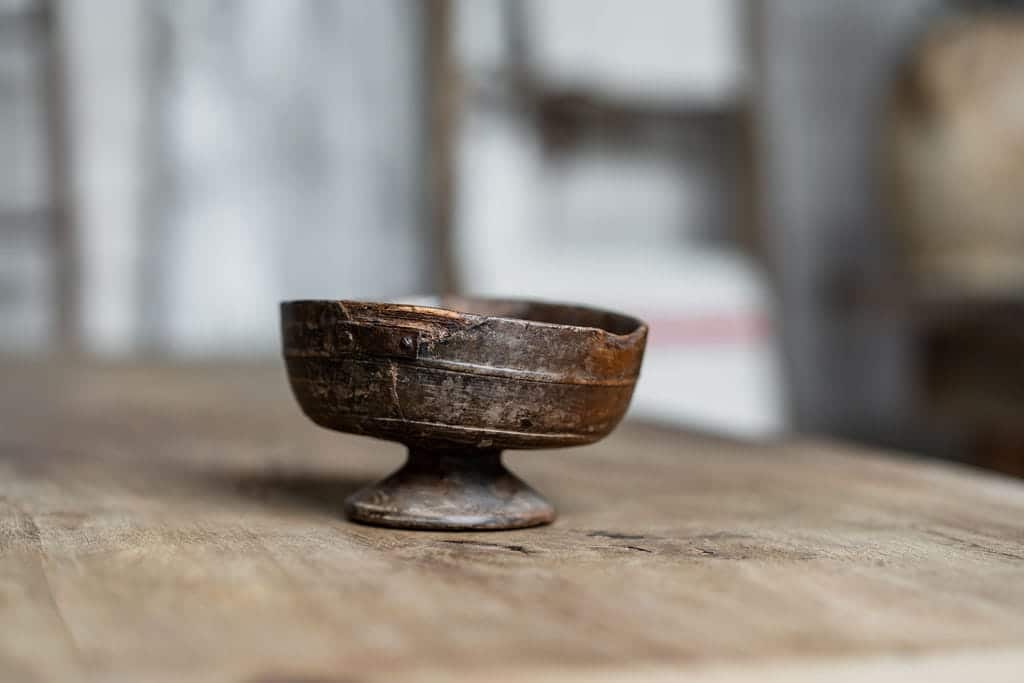 Primitive French, Solid Oak Monastery Table